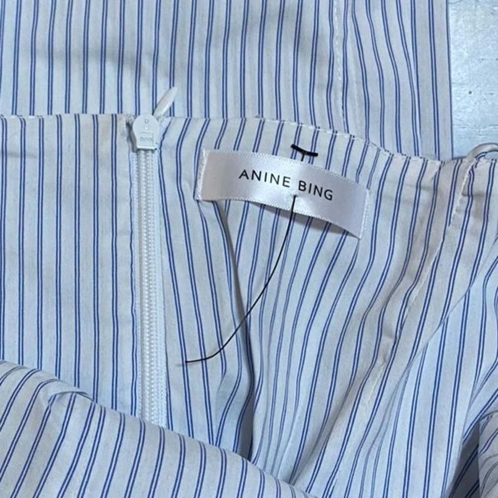 Anine Bing Cotton Dress with Stripes - Picture 3 of 6